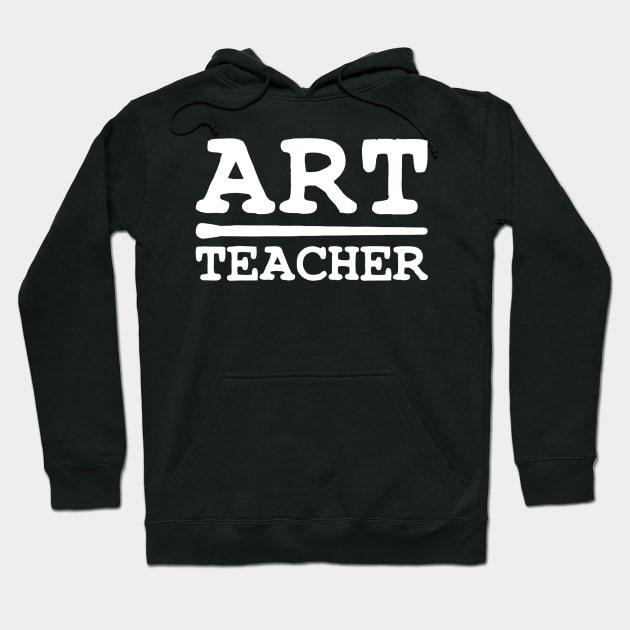 Art Teacher Gift Hoodie by agustinbosman